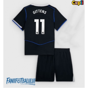 Chelsea Jamie Gittens #11 Echipament de Fotbal Replică 2025-26 Copii Treilea (+ Șorturi)
